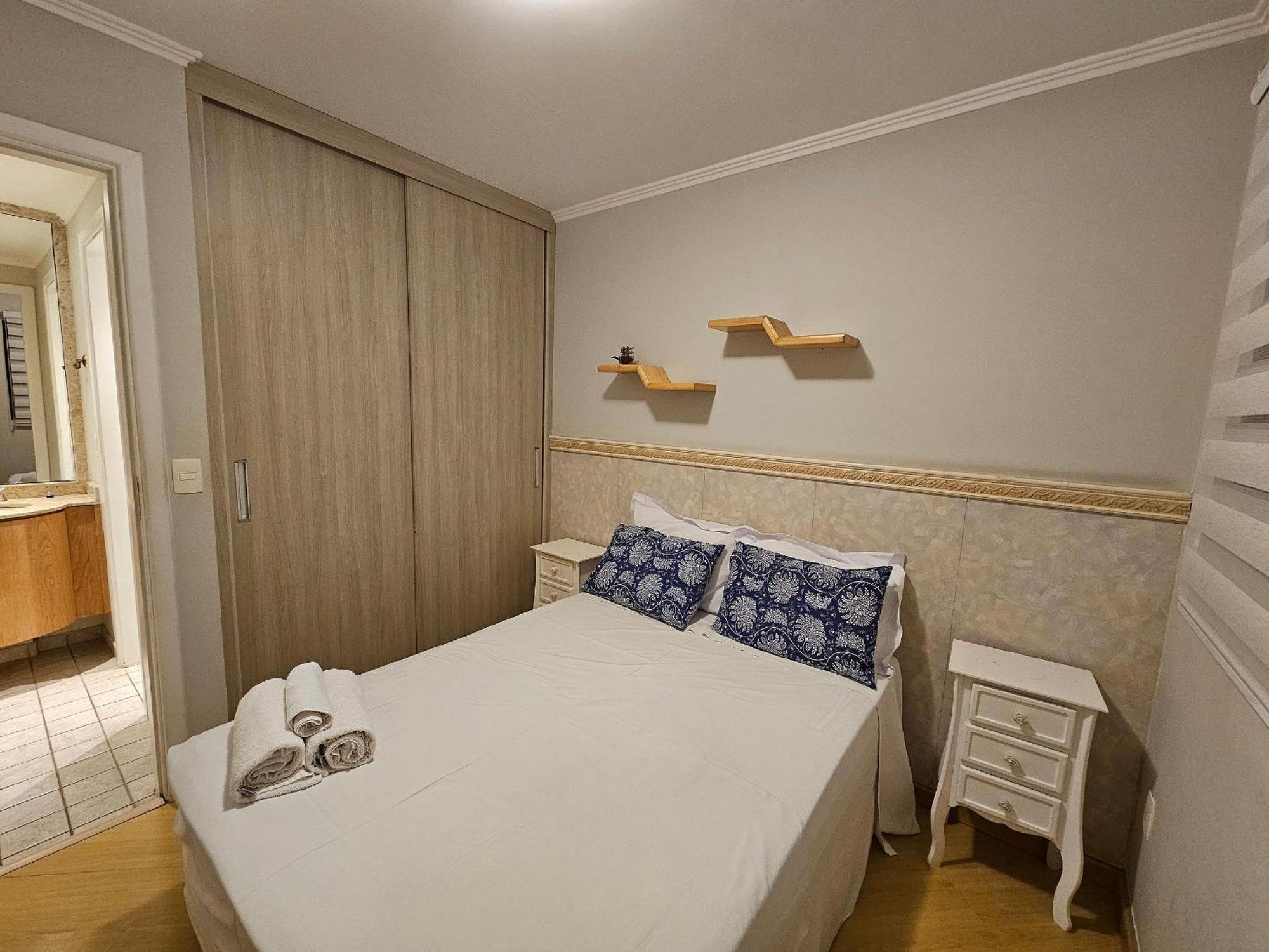 Flat Apart/Hotel Com Uma Suite E Cozinha Completa São Paulo Exteriör bild