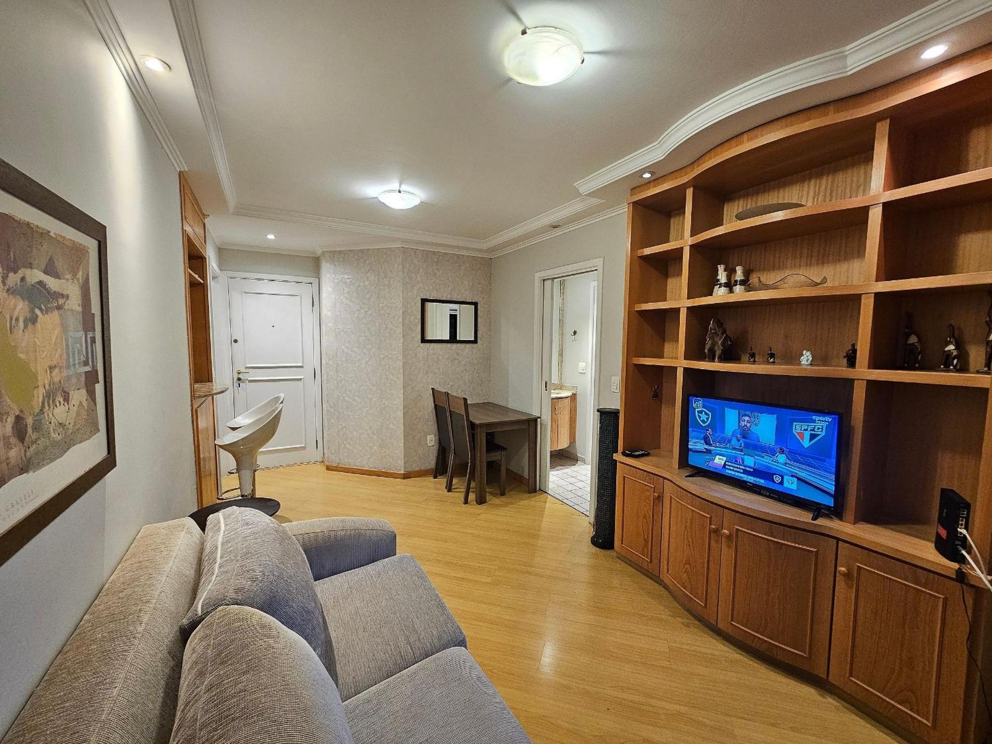 Flat Apart/Hotel Com Uma Suite E Cozinha Completa São Paulo Exteriör bild