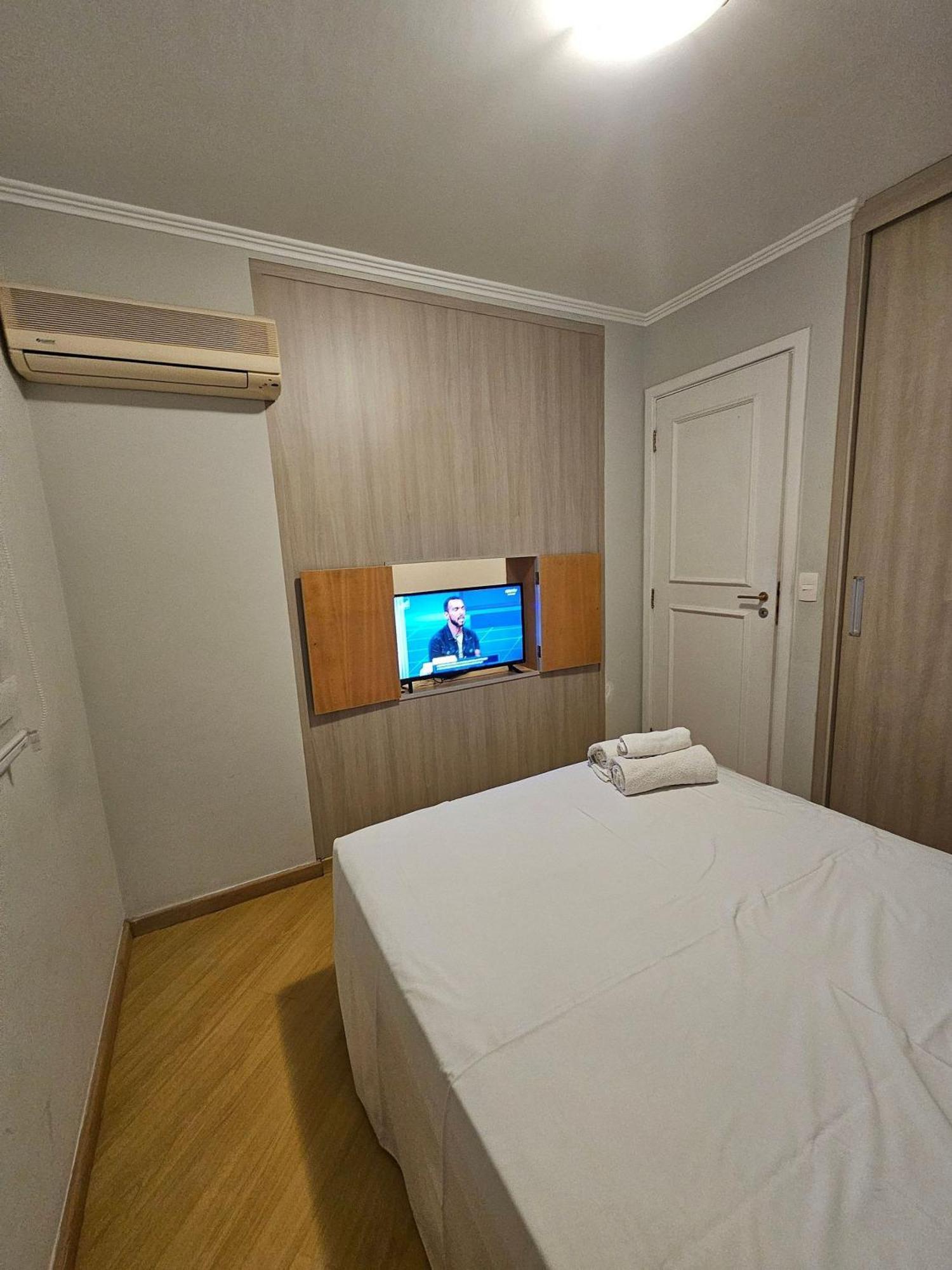 Flat Apart/Hotel Com Uma Suite E Cozinha Completa São Paulo Exteriör bild