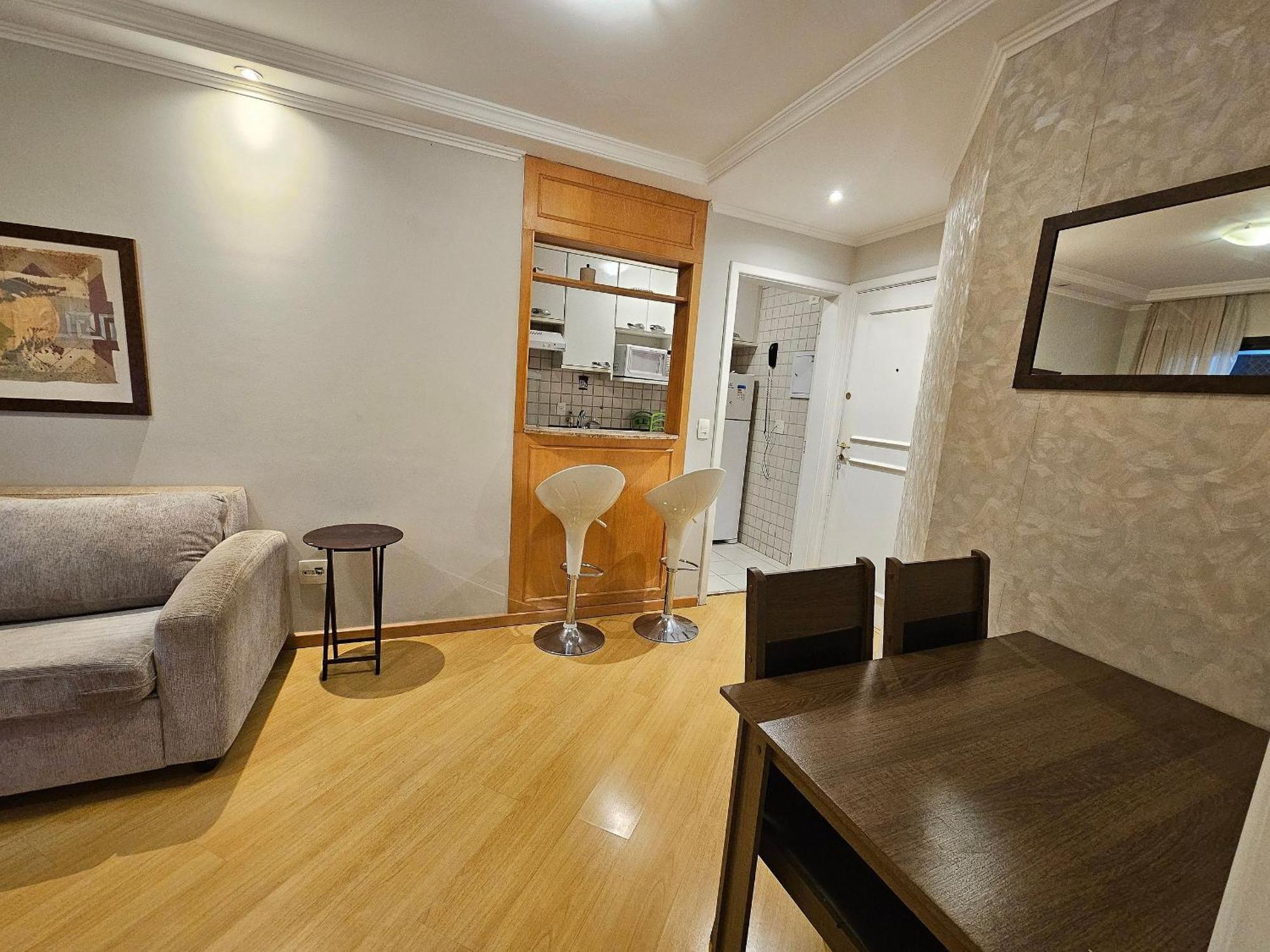 Flat Apart/Hotel Com Uma Suite E Cozinha Completa São Paulo Exteriör bild