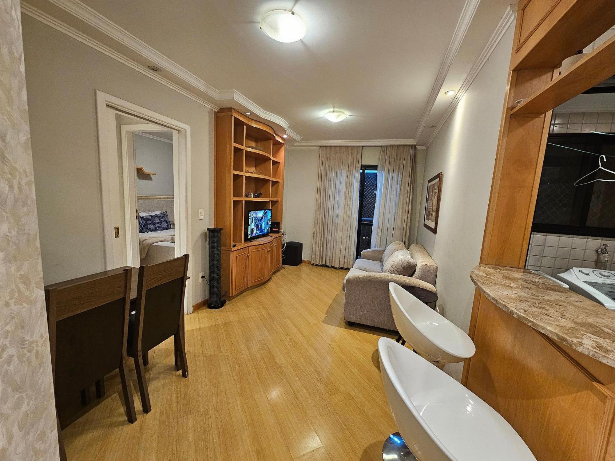 Flat Apart/Hotel Com Uma Suite E Cozinha Completa São Paulo Exteriör bild