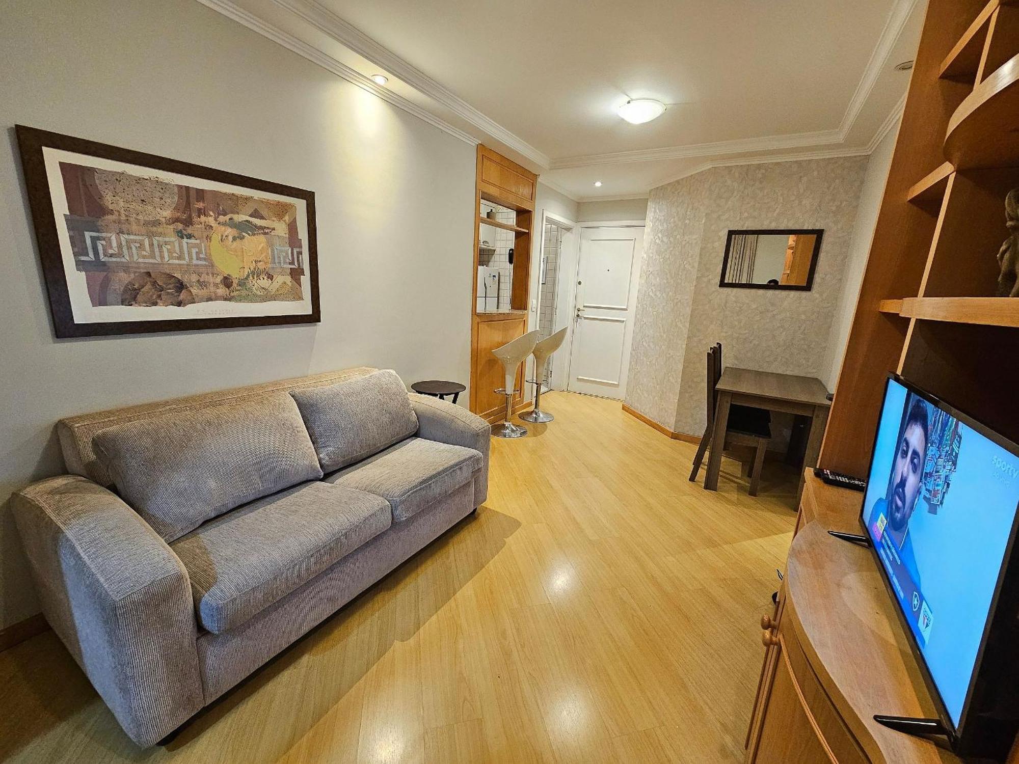 Flat Apart/Hotel Com Uma Suite E Cozinha Completa São Paulo Exteriör bild