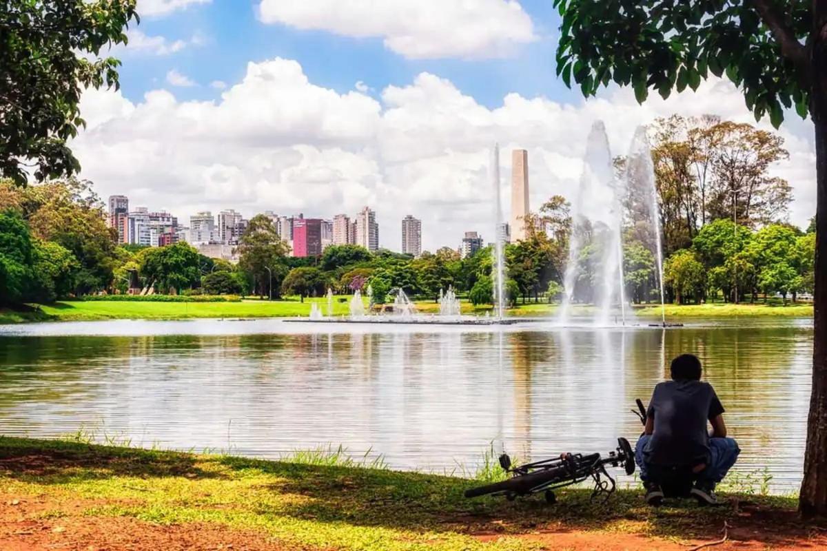 Flat Apart/Hotel Com Uma Suite E Cozinha Completa São Paulo Exteriör bild